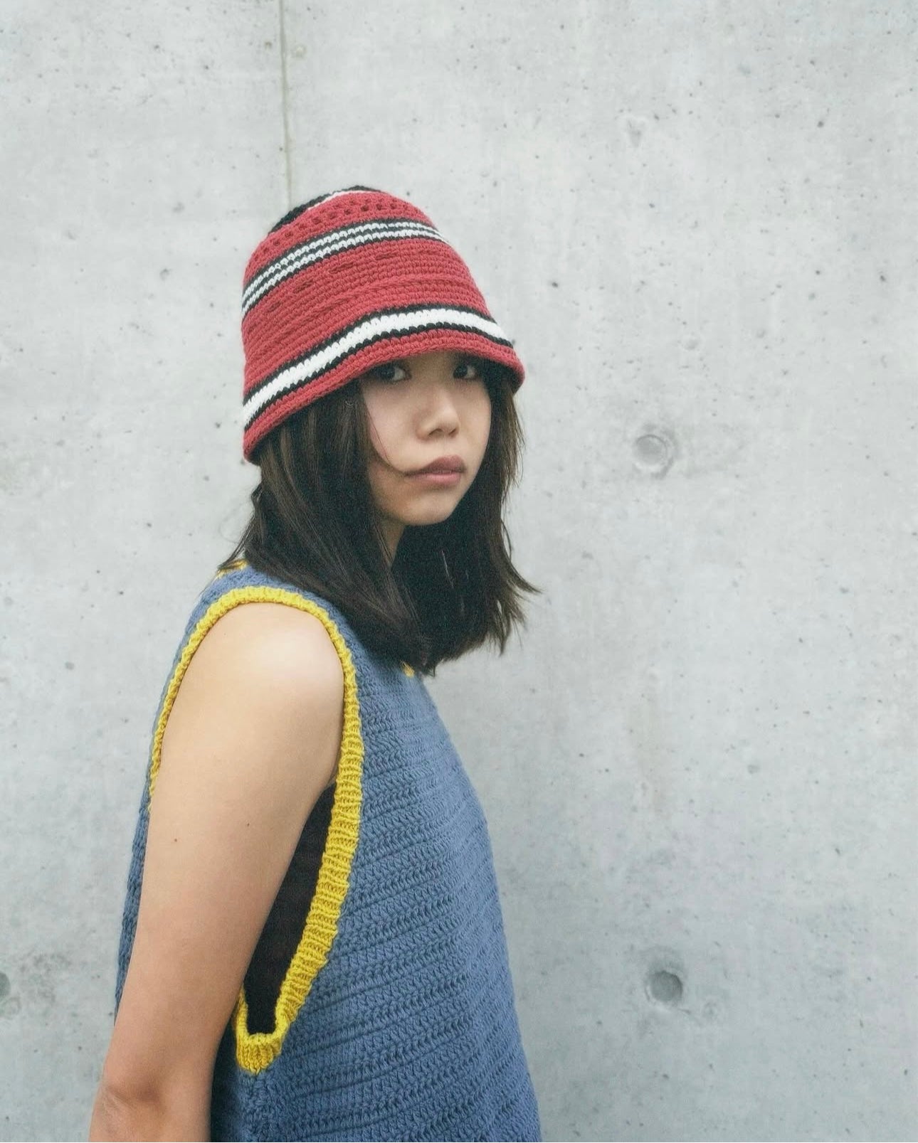 RICE NINE TEN / CROCHET KNIT HAT